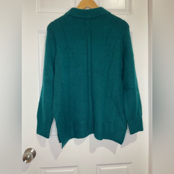 Knit Sweater-Teal 
Color - Picture 9 of 12